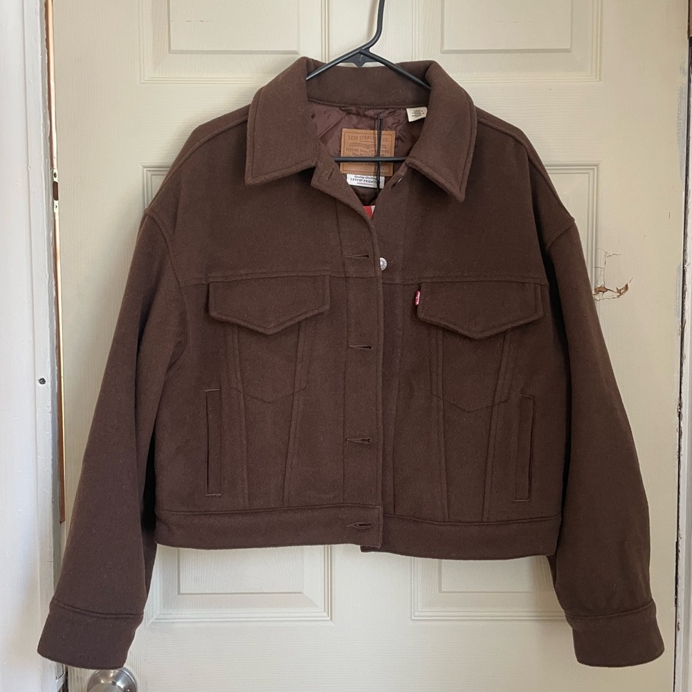 Levi’s Wool Blend Trucker Jacket